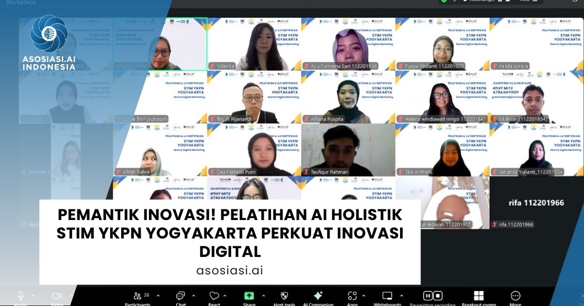 Pemantik Inovasi! Pelatihan AI Holistik STIM YKPN Yogyakarta Perkuat Inovasi Digital