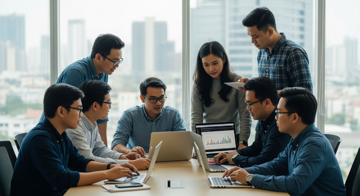 Jurang Keterampilan AI: Ketimpangan Akses Perlebar Kesenjangan Ekonomi di Indonesia - Ilustrasi