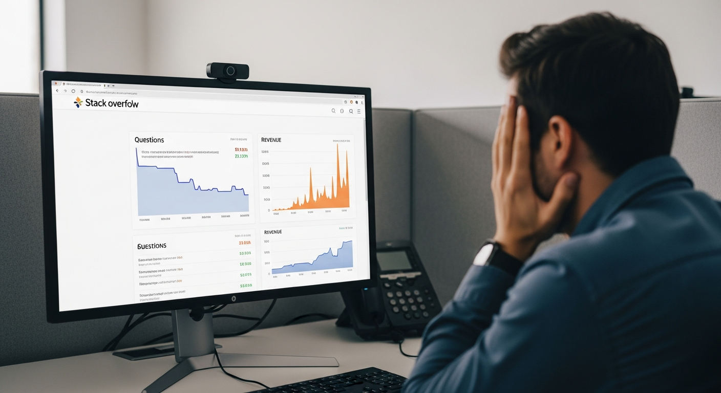 Transformasi Stack Overflow: Dari Penurunan Pertanyaan ke Pendapatan 115 Juta Dolar Berkat AI - Image 1