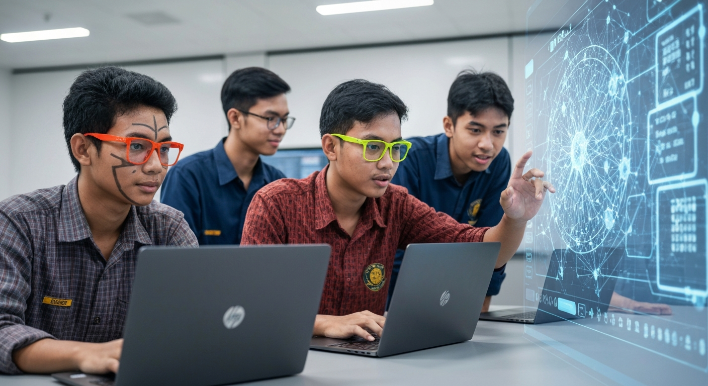 Masa Depan Pendidikan Indonesia: Menelisik Penerapan AI di Tahun 2025 - Ilustrasi
