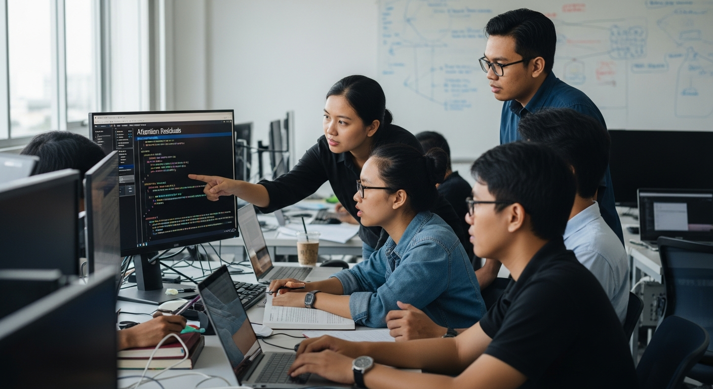 Inovasi Attention Residuals Kimi 2.5: Terobosan Arsitektur AI dan Implikasinya bagi Indonesia - Ilustrasi