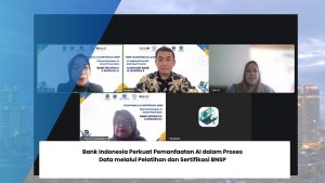 Bank Indonesia Perkuat Pemanfaatan AI dalam Proses Data melalui Pelatihan dan Sertifikasi BNSP