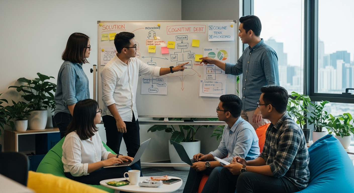 Cognitive Debt: Studi MIT Ungkap Dampak Penggunaan AI pada Kemampuan Kognitif dan Solusi Profesor Tegmark - Ilustrasi