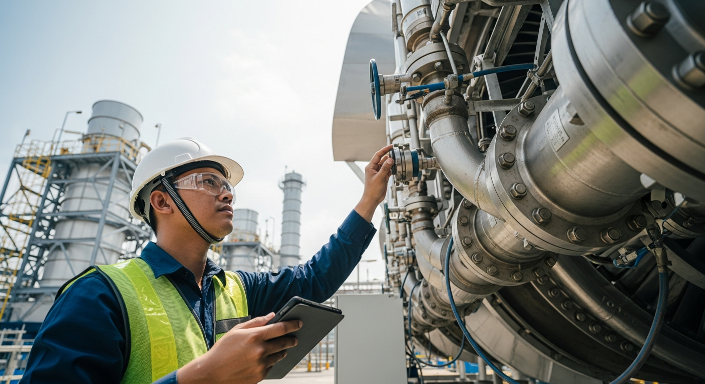 Awan Mendung di Balik Gemerlap AI: Jejak Karbon Tersembunyi dari Pembangkit Listrik Gas untuk Pusat Data - Ilustrasi