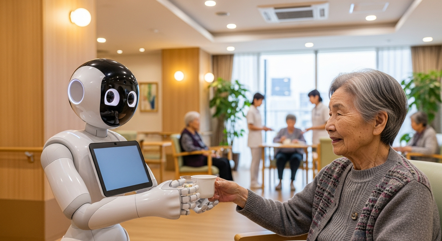 Menjelajahi Peluang Robotika: Belajar dari Jepang Mengatasi Krisis Tenaga Kerja untuk Transformasi Indonesia - Ilustrasi