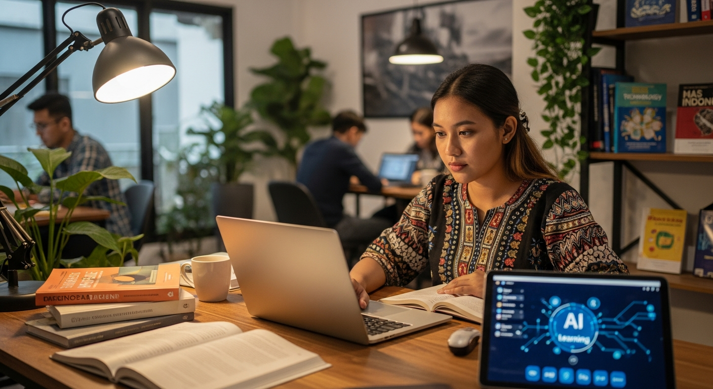 Mencetak 'Ilmuwan AI': Ambisi Indonesia di Tengah Keterbatasan Anggaran dan Talenta - Ilustrasi