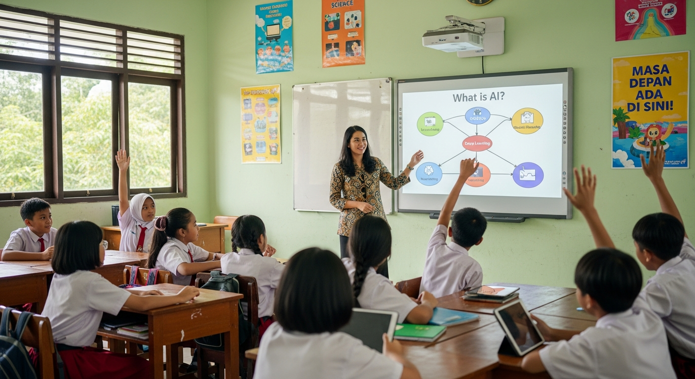 Kesenjangan Pemahaman AI: Laporan Stanford Soroti Risiko Misinformasi dan Dampaknya pada Adopsi Teknologi di Indonesia - Ilustrasi