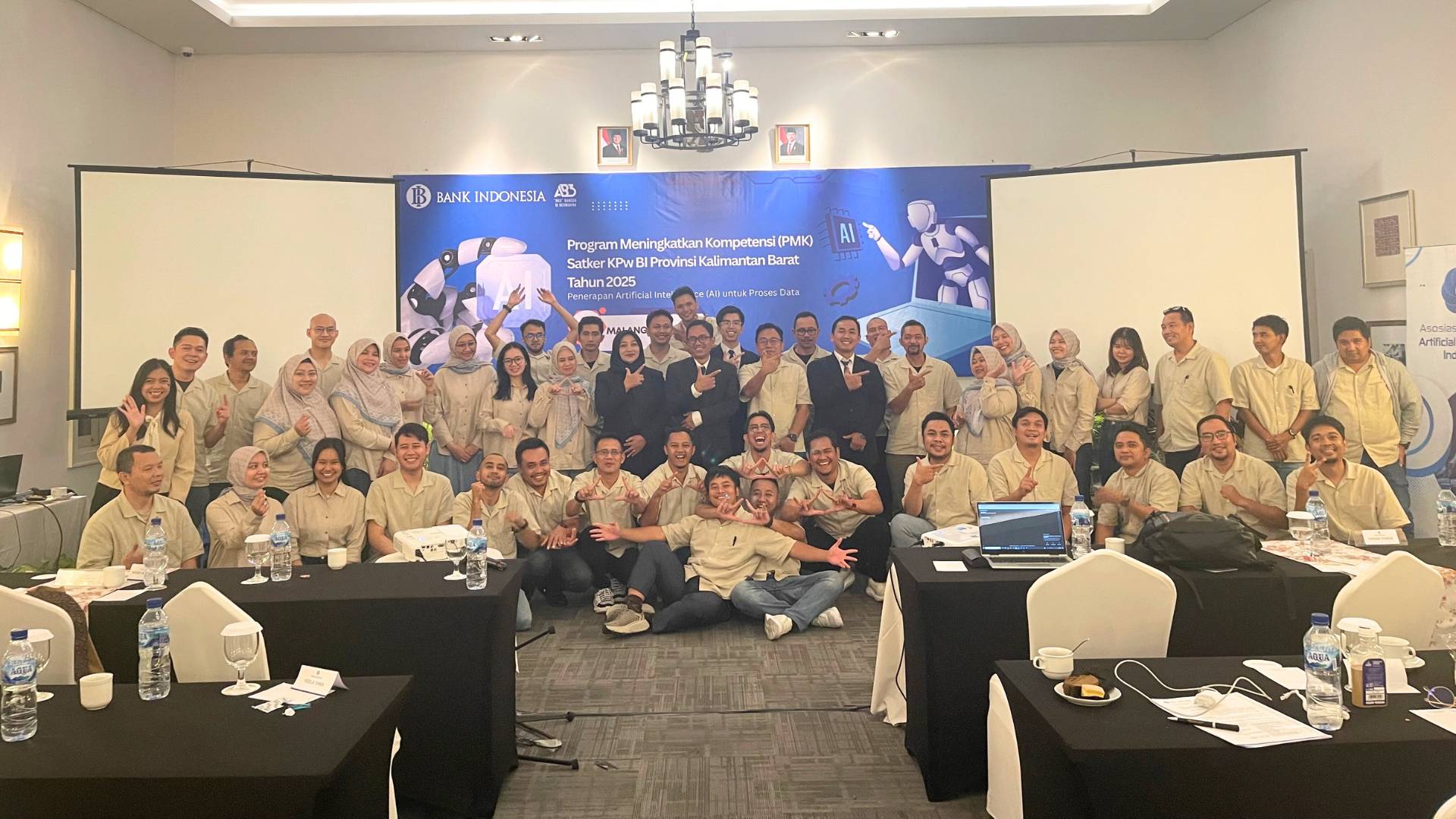 Dokumentasi pelatihan Asosiasi AI Indonesia