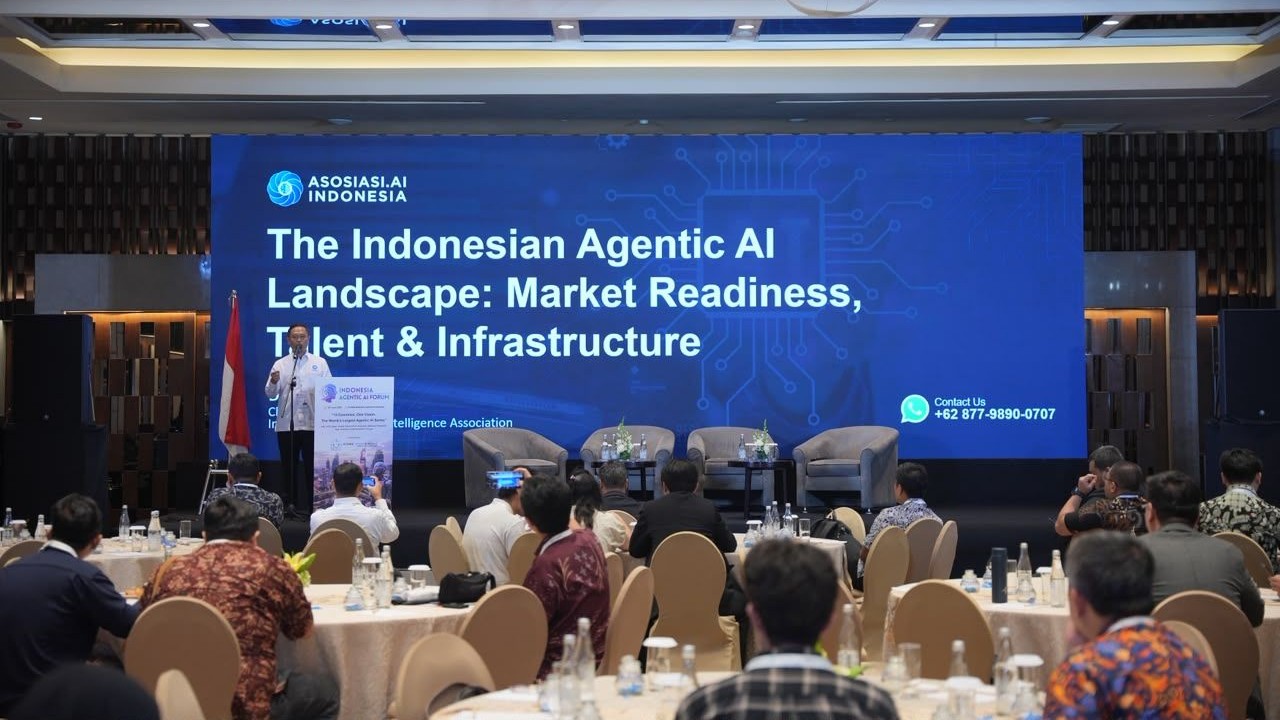 Keynote Speech Asosiasi AI Indonesia di Indonesia Agentic AI Forum 2026: Menakar Kesiapan Era Agentic AI