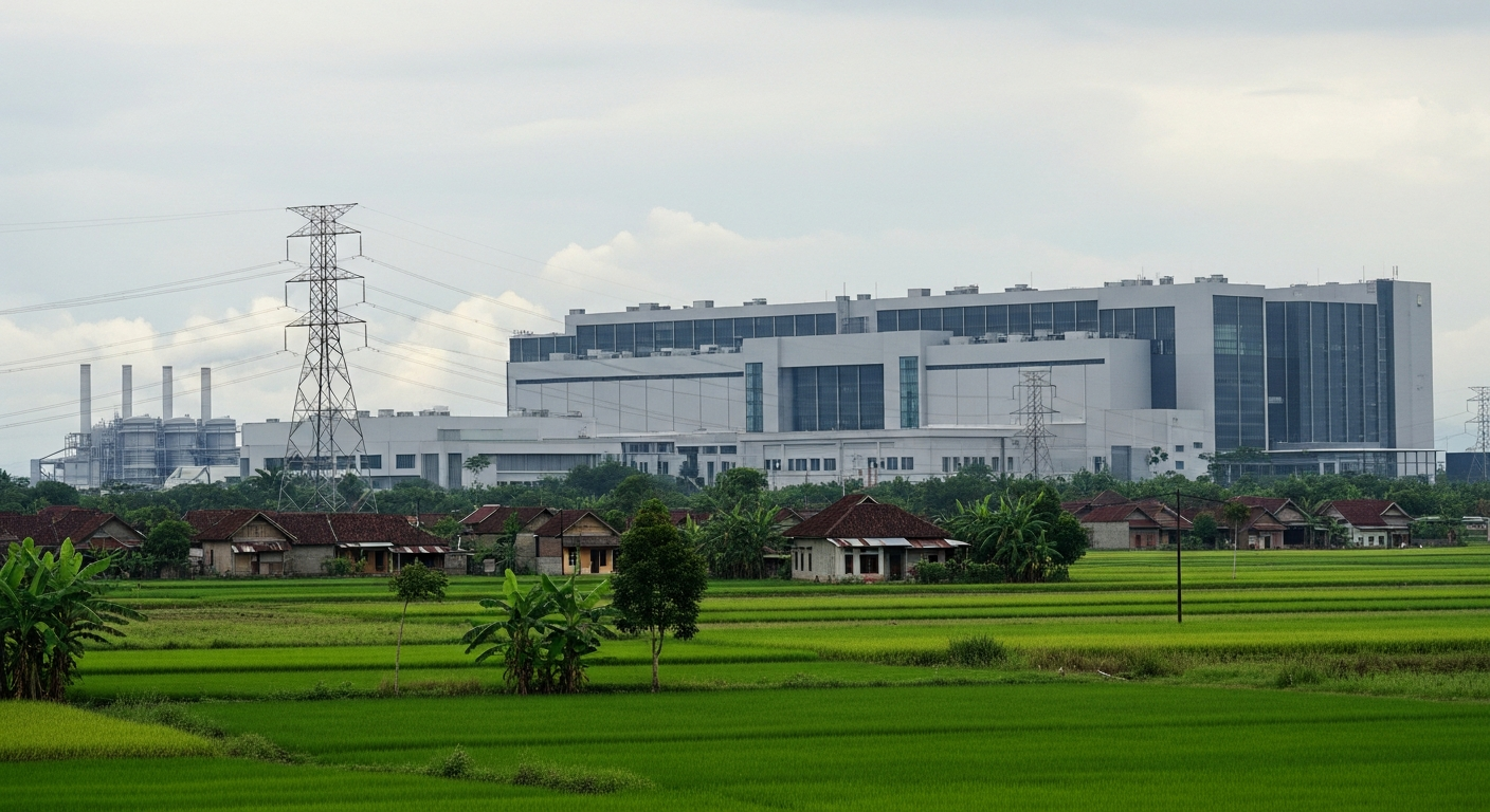 Ekspansi Data Center AI di Indonesia: Menakar Potensi Ekonomi, Membedah Ancaman Lingkungan, dan Tantangan Keberlanjutan di Pedesaan - Image 1