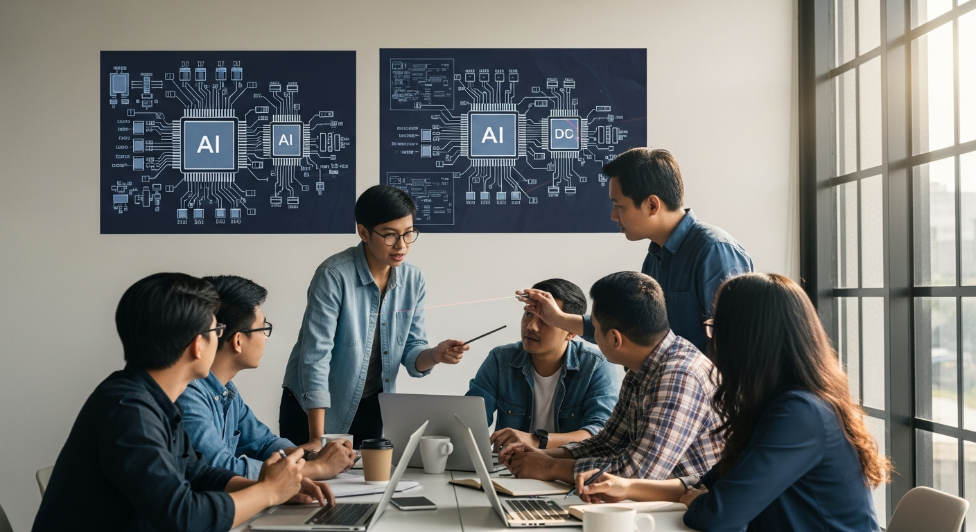 Strategi Vertikalisasi OpenAI: Menguak Dampak Chip Kustom Jalapeño terhadap Dominasi Nvidia dan Ekosistem AI Global - Ilustrasi
