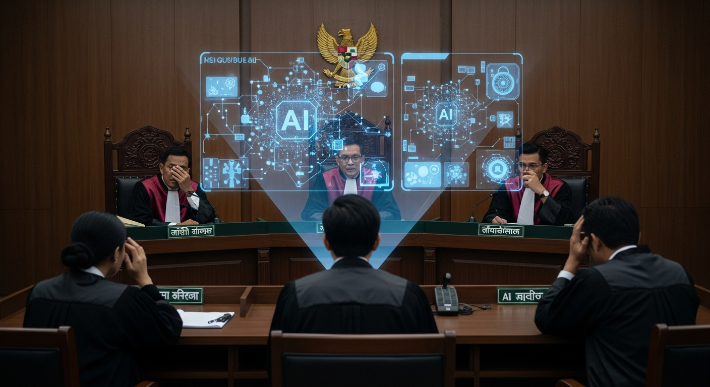 Kecerdasan Artifisial dalam Kejahatan: Mengurai Tanggung Jawab Hukum Pembunuhan Berencana dengan Bantuan AI - Ilustrasi