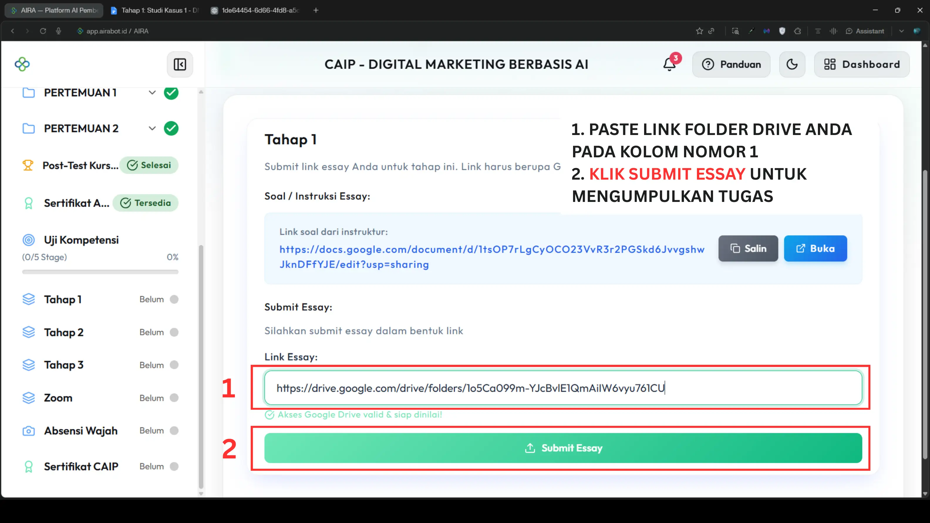 Screenshot langkah 5: "Tugas 3 Hari" Gelar Non-Akademik Itu Apa Saja?