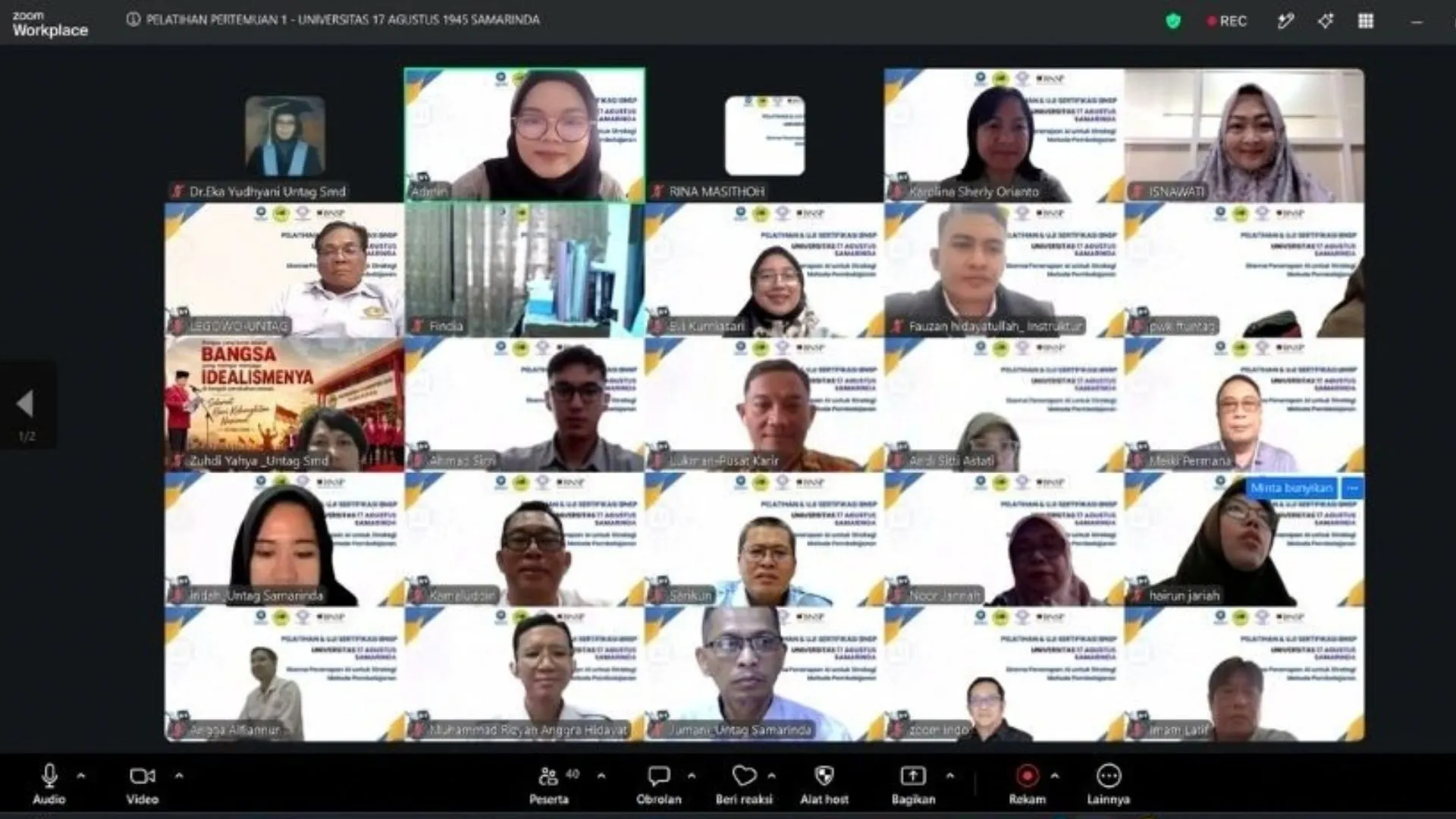 Kolaborasi Edukasi: Pelatihan & Sertifikasi AI untuk Universitas 17 Agustus Samarinda Telah Selesai Dilaksanakan