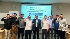 Kolaborasi Edukasi dan Pemberian Pelatihan AI untuk Divisi Dana Pensiun Bank di Jakarta